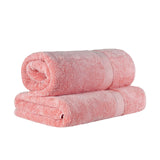 Madison Egyptian Cotton Plush Thick Absorbent Bath Sheet Set of 2