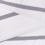 Tropical Cabana Stripe Fouta 4 Piece Beach Towel with Tassels