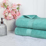 Egyptian Cotton Bath Towels - Plush Bath Sheet Set of 2