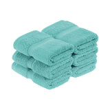 Egyptian Cotton Face Towel Set of 6 by Madison