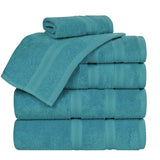 Smart Dry Zero-Twist Cotton Towel Set 6 Piece