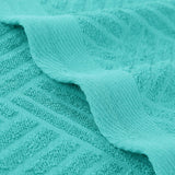 Egyptian Cotton Basketweave Towel Set 6 Piece