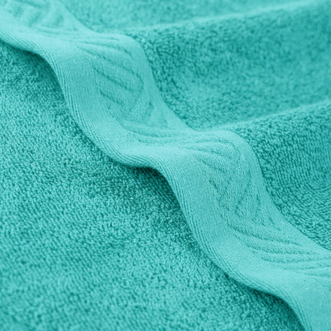 Egyptian Cotton Basketweave Solid Towel Set 3 Piece