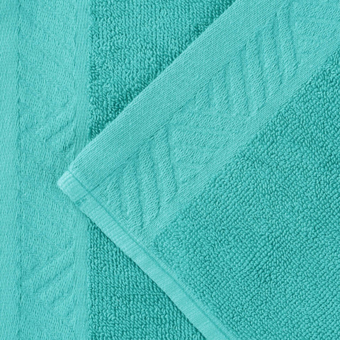 Egyptian Cotton Basketweave Solid Towel Set 3 Piece