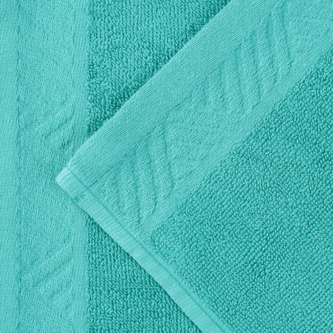 Egyptian Cotton Basketweave Towel Set 6 Piece