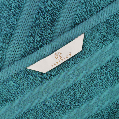 Zero Twist Cotton Medium Weight Bath Towel Set of 4