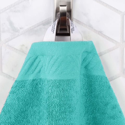 Egyptian Cotton Basketweave Solid Towel Set 3 Piece