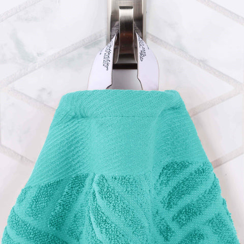 Egyptian Cotton Basketweave Towel Set 6 Piece