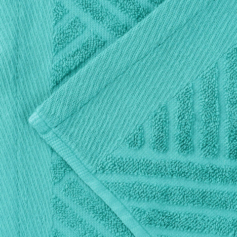 Egyptian Cotton Basketweave Towel Set 6 Piece
