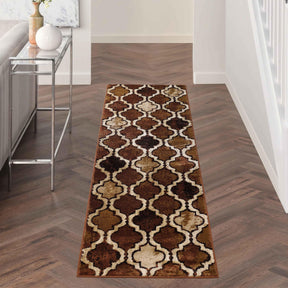 Viking Contemporary Geometric Trellis Indoor Area Rug or Runner