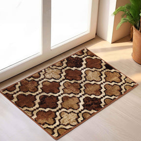 Viking Contemporary Geometric Trellis Indoor Area Rug or Runner