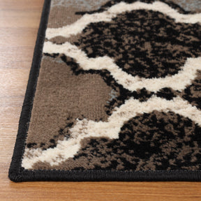 Viking Contemporary Geometric Trellis Indoor Area Rug or Runner