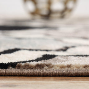 Viking Contemporary Geometric Trellis Indoor Area Rug or Runner