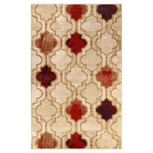 Viking Contemporary Geometric Trellis Indoor Area Rug or Runner