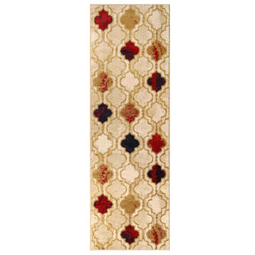 Viking Contemporary Geometric Trellis Indoor Area Rug or Runner