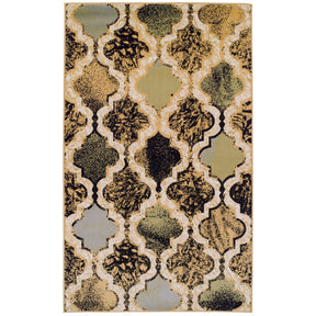 Viking Contemporary Geometric Trellis Indoor Area Rug or Runner