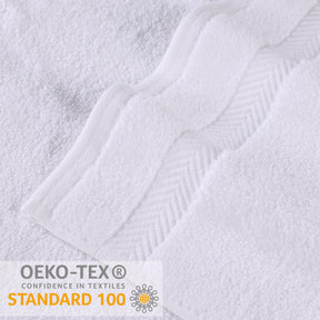 Zero Twist Cotton Ultra-Soft Absorbent Face Towel Washcloth Set of 12