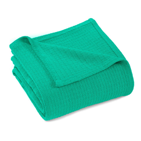 100% Cotton Waffle Blanket – Cooling Waffle Weave, Lightweight & Breathable