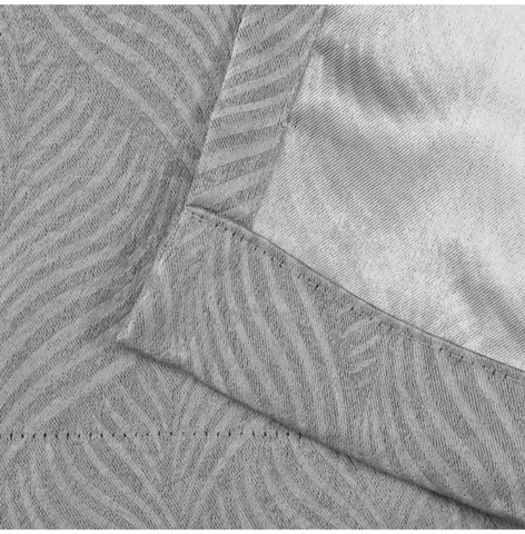 Blackout Window Curtains Waverly Geometric Room Darkening Washable Set of 2