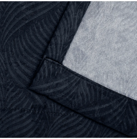 Blackout Window Curtains Waverly Geometric Room Darkening Washable Set of 2