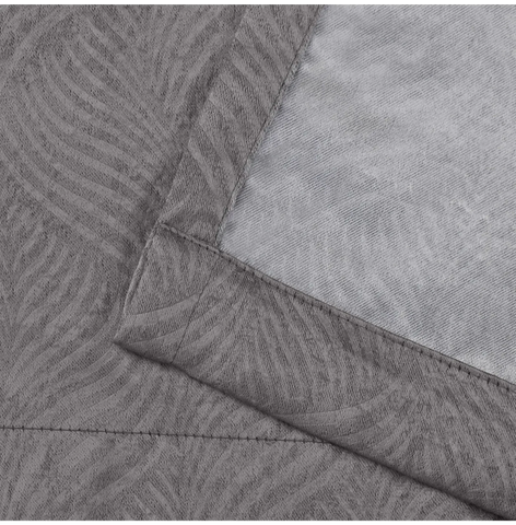 Blackout Window Curtains Waverly Geometric Room Darkening Washable Set of 2