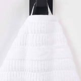 Mika Smart Twist Viscose Cotton Blend Ribbed Bath Sheets, Set of 2