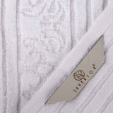 Zero-Twist Cotton Jacquard Towel Set 9 Piece - Sadie