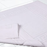 Egyptian Cotton Bath Mat Set of 2 Greek Key Infinity Border
