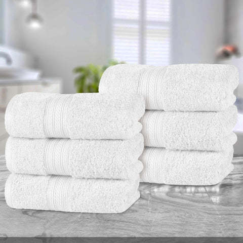 Cotton Terry Hand Towel Set 6-Piece - Atlas
