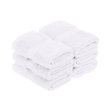 Egyptian Cotton Face Towel Set of 6 by Madison