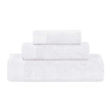 Egyptian Cotton Basketweave Solid Towel Set 3 Piece