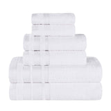 Hays Cotton Medium Weight 6 Piece Assorted Bathroom Towel Set