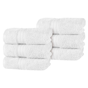 Atlas Cotton Plush Absorbent Heavyweight Luxury Hand Towel Set of 6