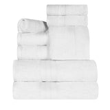 Cotton Plush Terry Towel Set 8-Piece - Atlas
