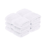Egyptian Cotton Face Towel Set of 6 by Madison