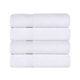 Cotton Highly Absorbent Eco-Friendly Quick Dry Bath Towel Set of 4