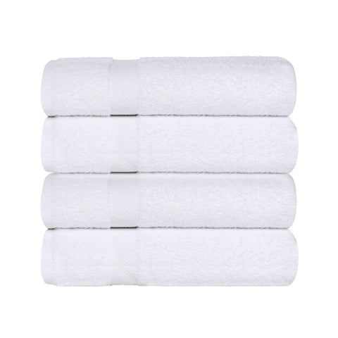 Cotton Highly Absorbent Eco-Friendly Quick Dry Bath Towel Set of 4