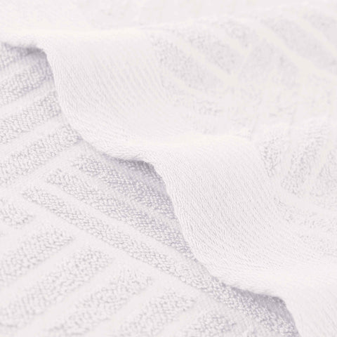 Egyptian Cotton Basketweave Towel Set 6 Piece