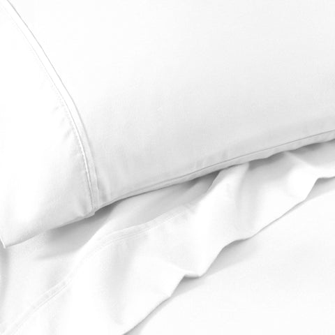 1200 Thread Count Cotton Rich Bed Sheet Set Solid Deep Pocket
