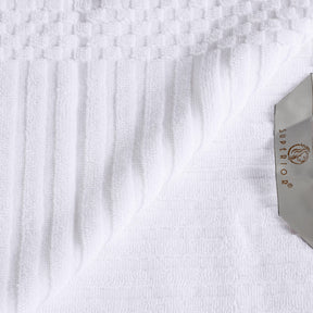 Soho Ribbed Cotton Absorbent 3 Piece Assorted Towel Set