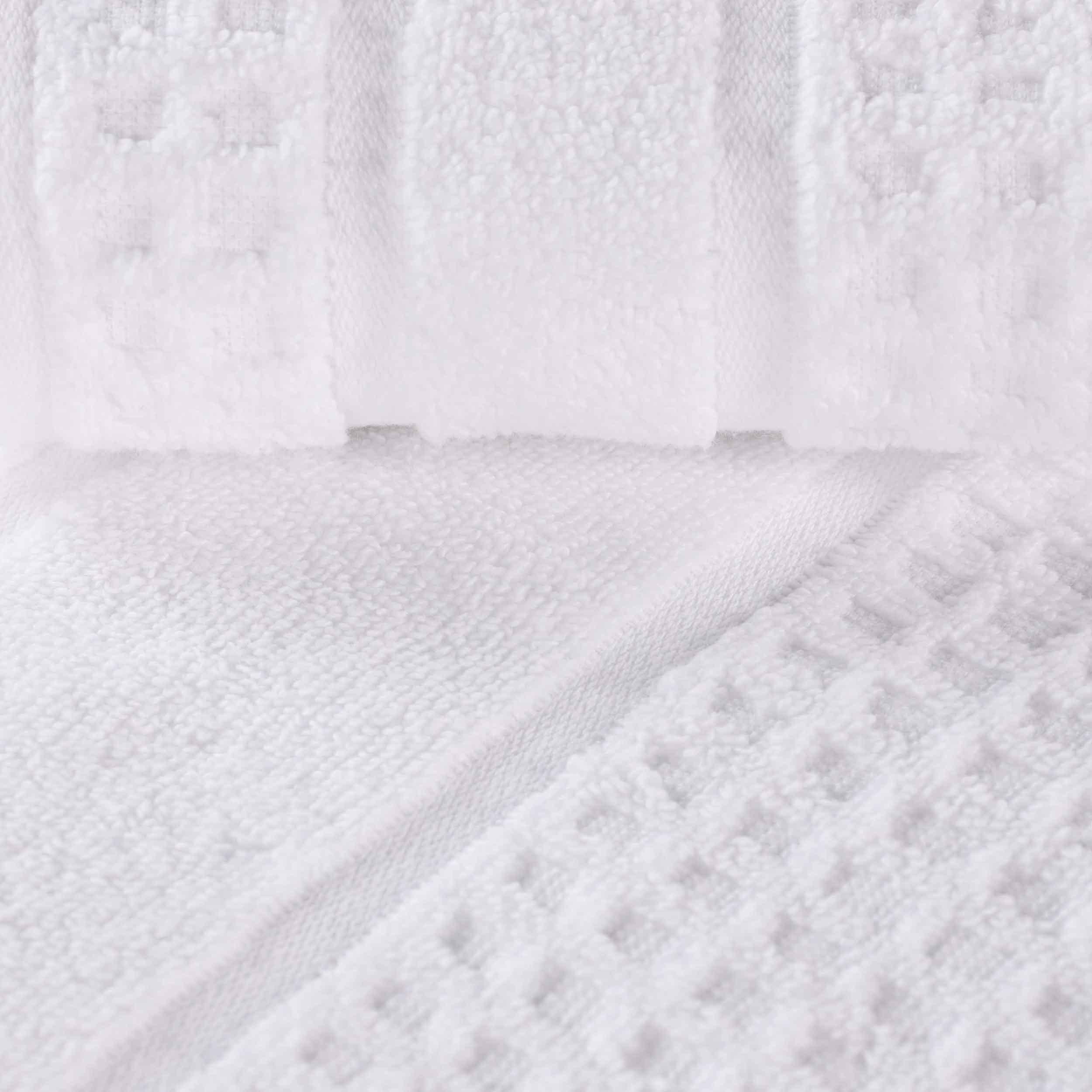 Napa Zero Twist Cotton Solid Waffle Face Towel Washcloth Set of 12