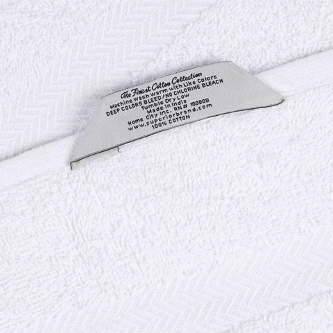 Cotton Highly Absorbent Eco-Friendly Quick Dry Bath Towel Set of 4