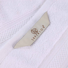 Chevron Zero Twist Solid Soft Absorbent Cotton 3 Piece Towel Set