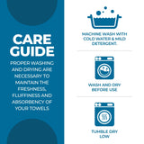 Chevron Zero Twist Solid and Jacquard Soft Cotton 12 Piece Towel Set