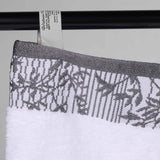 Wisteria Cotton Medium Weight Floral Jacquard Border 12 Piece Towel Set
