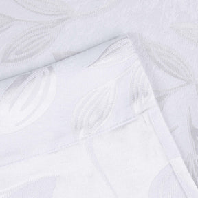 Leaves Room Darkening Washable Blackout Curtain Panels, Set of 2