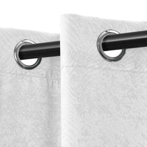 Waverly Geometric Washable Room Darkening Blackout Curtains, Set of 2