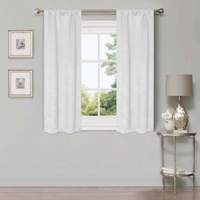 Waverly Geometric Washable Room Darkening Blackout Curtains, Set of 2