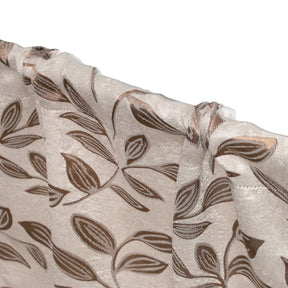 Leaves Room Darkening Washable Blackout Curtain Panels, Set of 2