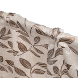 Leaves Room Darkening Washable Blackout Curtain Panels, Set of 2